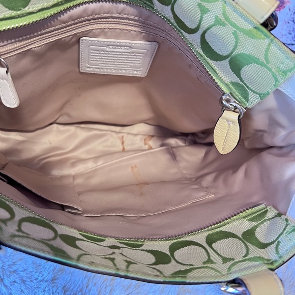 Coach Handbag Vintage Apple Green - Picture 4 of 12